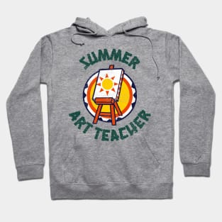 Summer Art Teacher Holiday Camp Hoodie